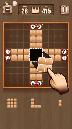 Wood Block Blitz Puzzle: Color - Screenshot 3