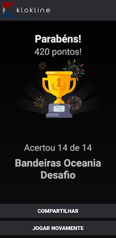 14 Bandeiras Oceania Desafio - Screenshot 4