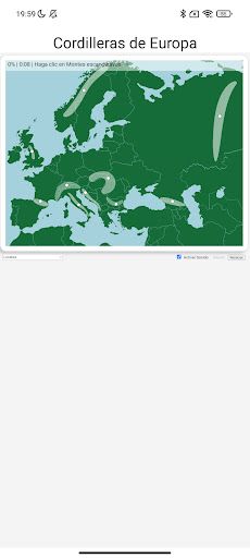 Cordilleras de Europa Juego - Screenshot 1