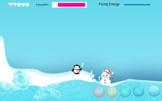 Christmas Penguin Game - Screenshot 2