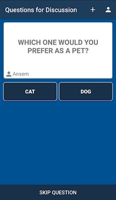 Fun Questions for Discussion - Screenshot 2