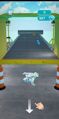 Robot Runner 3D v.2 - Screenshot 4