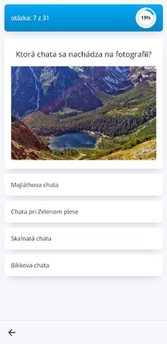 Poznáš Tatry? - kvíz - Screenshot 3