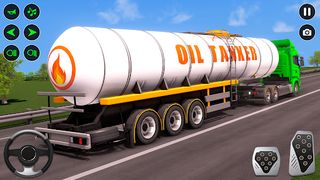 Oil Truck Parking Driving Game - Screenshot 3