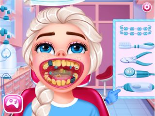 العاب بنات طبيب اسنان اميرات - Screenshot 2