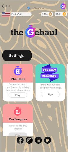 Geography Game Gehaul - Screenshot 1