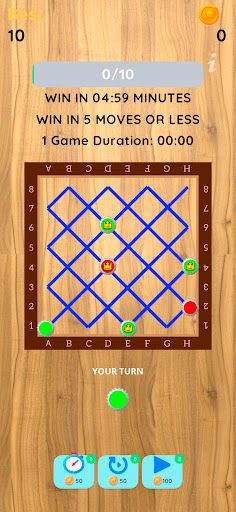 Dama - Checkers Puzzles - Screenshot 2
