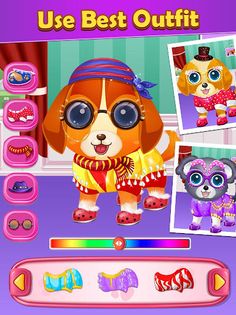 My Pet Care Salon Dress Up - Screenshot 4