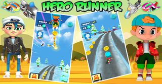 hero runner - Screenshot 1