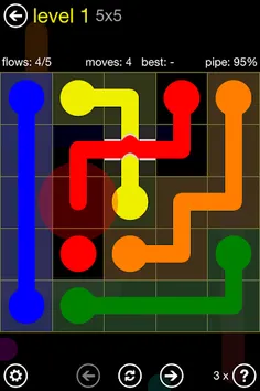 Flow Free: Bridges - Screenshot 1