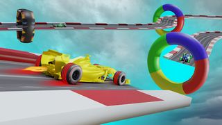 Formula Car - Cars Ramps Stunt - Screenshot 2