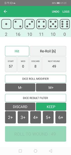 Xd6 - Dice Roller - Screenshot 4
