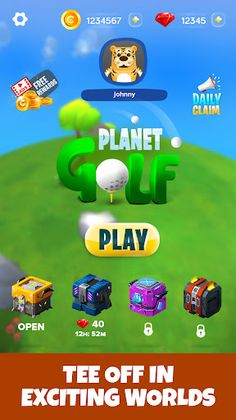 Planet Golf - Screenshot 2