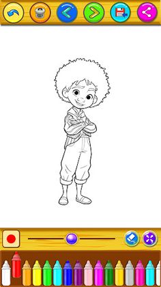 Encanto coloring book - Screenshot 3