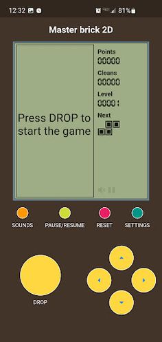 Master Brick 2D - Brick Game - Screenshot 4