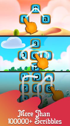 WORD SCRIBBLE PUZZLE - Screenshot 3