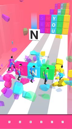 Words Run 3D - Screenshot 4