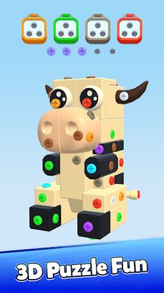 Screw Out 3D: Nut Sort Jam - Screenshot 3