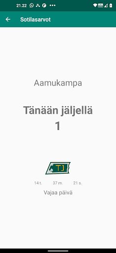 Sotilasarvot ja Aamukampa - Screenshot 2