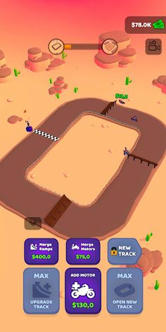 Motocross Idle - Screenshot 1