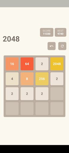 2048 Game in 2023 - Screenshot 1
