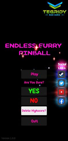Endless Furry Pinball - Screenshot 1