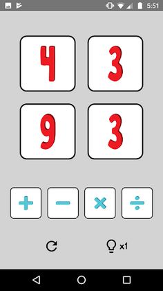 The 24 Game - Screenshot 2