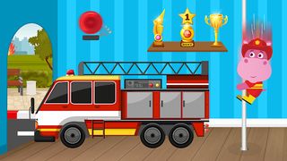Kids Firefighter Truck Games - Screenshot 1