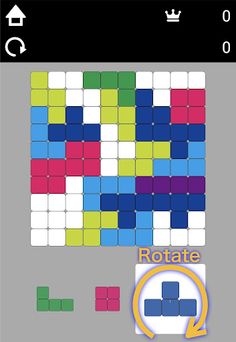 Rotate Fit and Erase, Block Pu - Screenshot 1