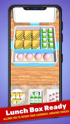 Lunch Box Organizer! Fill Sort - Screenshot 2