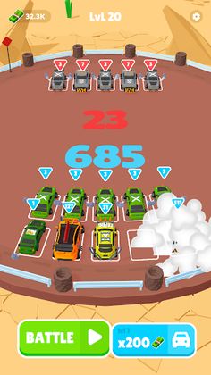 Car Merge - Demolition Derby - Screenshot 1