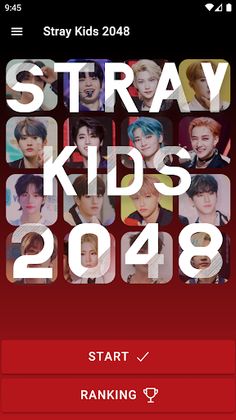 Stray Kids 2048 Game - Screenshot 1