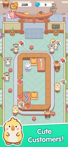 Bunny Sushi Bar - Idle Game - Screenshot 2