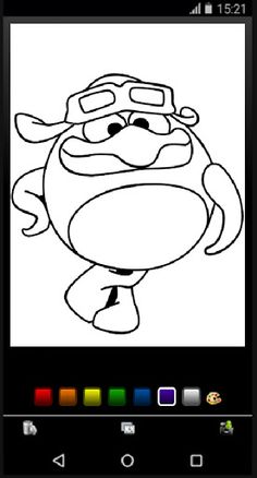 Color your favorite cartoon - Screenshot 1