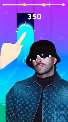 Feid Piano Tiles Juegos Música - Screenshot 3