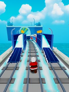 Subway Santa Xmas Run - Screenshot 1