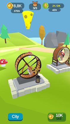 Hamster City Idle - Screenshot 2