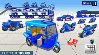 Police Tuk Tuk Transport Truck - Screenshot 3