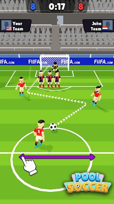 Pool Soccer - Screenshot 1