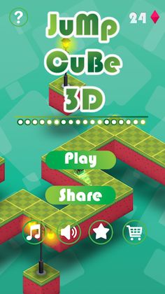 Jump Cube 3D - Screenshot 1