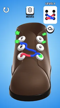 Shoelace Puzzle - Screenshot 2