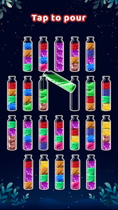 Water Sort - Color Puzzle Game - Screenshot 1