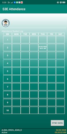 DSSC Mobile Attendance 2020 - Screenshot 4