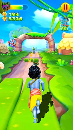 Little Krishna Boy Flute Run - Screenshot 3