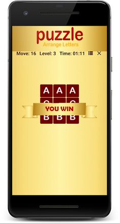 Puzzle Arrange Letters - Screenshot 4