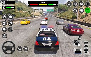 Police Car Chase Car Game 2023 - Screenshot 1