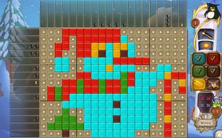 Fantasy Mosaics 32: Santa's Hu - Screenshot 2