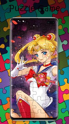 Sailor Moon game puzzle - Screenshot 4