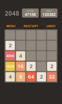 2048 Number Puzzle Game - Screenshot 2