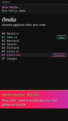 New Mafia. The Party Game - Screenshot 2